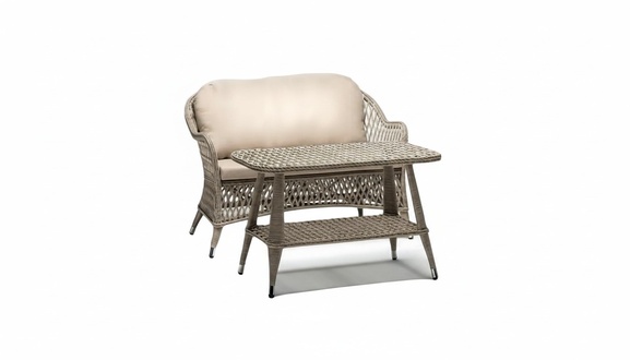 Sofa set 3-seater coffee table sofas three-seater garden furniture luxury modern