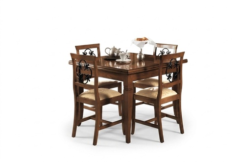 Set Table Dining Group 5 pcs Tables New Set Dining Table 4 x Chair Set
