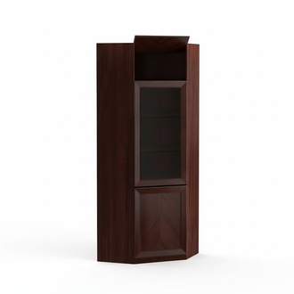 System office furniture corner showcase filing cabinet classic wooden cabinet shelf M13