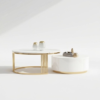Table Abstract Luxury Design Living Room Coffee Tables Side Table New