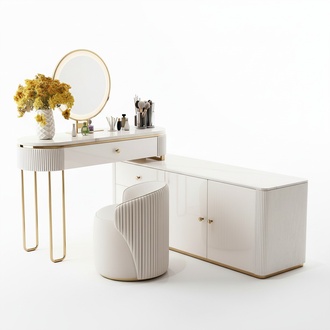 Table Modern Console Mirror Dresser Dressing Table Bedroom Stool Consoles