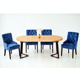 Table Modern Dining Table Wood Design Wooden Table Living Tables Dining Room 110/150x80cm