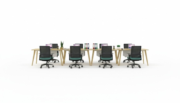 Table Office furniture Furnishings Tables Call center 1 work station Desk wood
