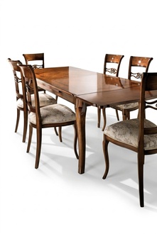 Table Wooden Table Baroque Rococo Dining Table Classic Tables