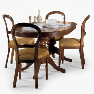 Table Wooden table Baroque Rococo Dining room Royal dining table Classic table