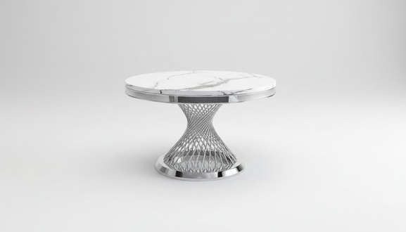 Table XXL stainless steel furniture Art Nouveau royal luxury furniture dining table conference table
