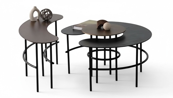 Table set coffee table 3-piece living room sofa coffee tables