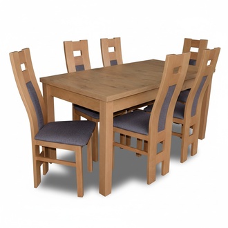 Tables dining room set chair set wood dining sets table 6 chairs