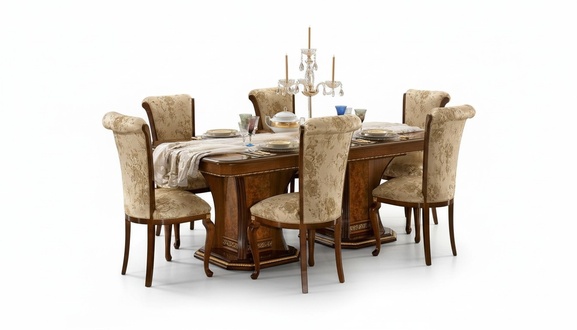 Tables furniture dining table antique style solid wood Italian dining tables table wood