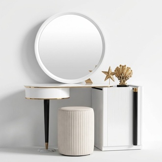 Tables make-up table make-up table dressing table dressing table stool New 2-part.