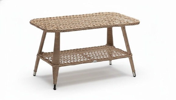 Terrace Design High Quality Coffee Table Luxury Side Table Rattan Modern