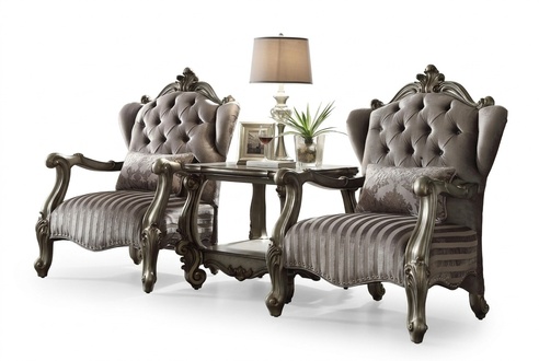Textile Armchair 1 seater Sofa Upholstery Sofas Design Luxury Classic Baroque Rococo