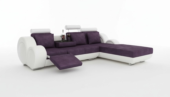 TEXTILE SOFA FABRIC SOFA LIVING LANDSCAPE COUCH SET CORNER SOFA Custom manufacturing USB