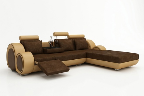 TEXTILE SOFA FABRIC SOFA LIVING AREA COUCH SET NEW SET CORNER COUCH CORNER SOFA