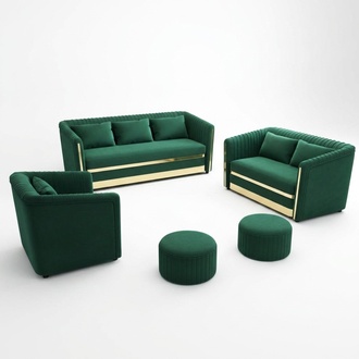Textile sofa sofa set 3 + 2 seater set upholstered sofa couch designer sofa !