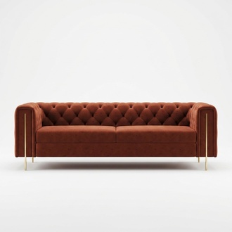 Three-seater couch upholstery design sofa seat 3-seater sofas room furniture