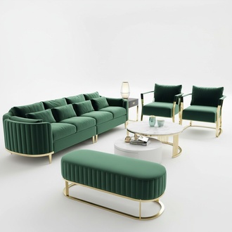 Three Seater Couch Upholstery Design Sofa 3 Seat Sofas Room Furniture Green Modern