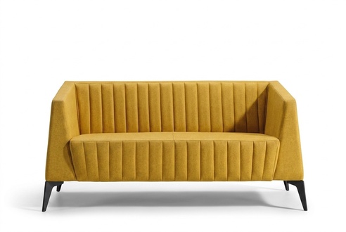 Three-seater Couch Upholstered Design Sofa Modern 3-Seater Upholstered Office Furniture
