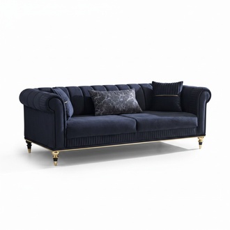 Three-seater sofa modern upholstered furniture living room design sofa 3 seater