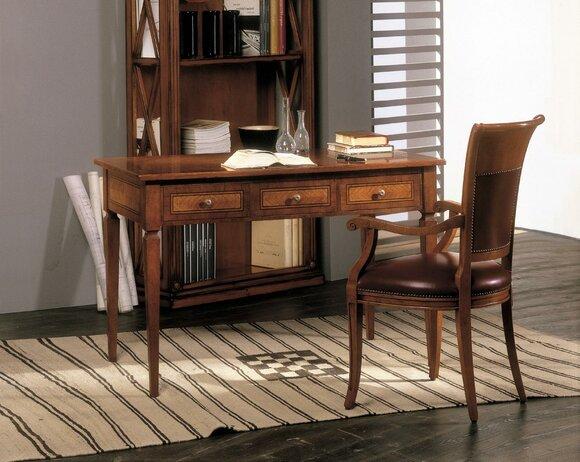 Furniture Solid Wood Office Secretary Desk Table Italian Furnishings New