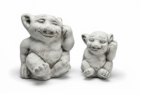 Troll 18cm sculpture design figure statue garden figures statues sculptures 101011