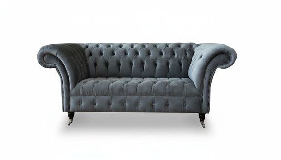 Two-seater leather sofa living room designer couches upholstered sofas 2-seater new