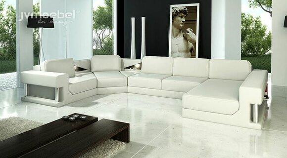 U Shape Couches Furniture Sofas Corner Sofa Couch Upholstery Bed Function Couch New