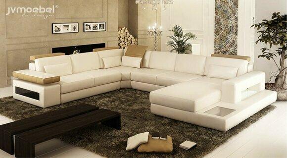 Corner Sofa Leather Corner Sofa New U Shape Sofa Couch Upholstery