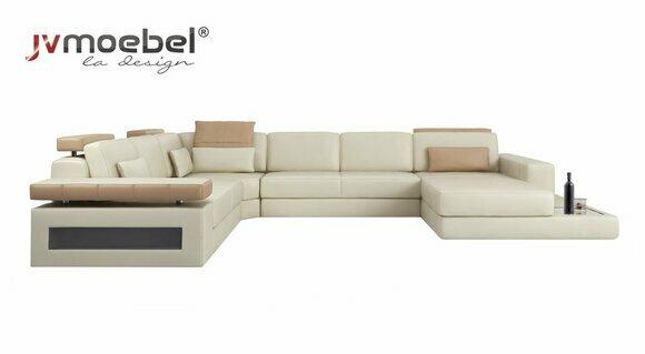 U Shape Corner Sofa Couch Upholstery Big xxl Sofas Couches Sofa Living Landscape New