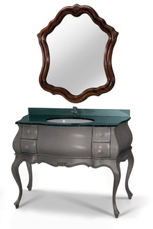 Under sink mirror tables table consoles secretary mirror baroque New