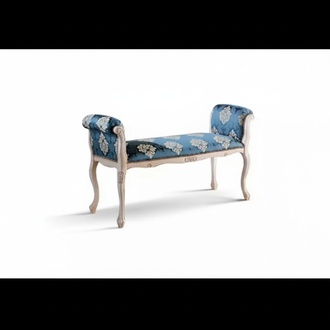 Upholstered Bench Bench Seating Furniture Textile Bench Classic Wooden Bench