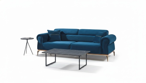 upholstered couch three-seater sofa seating furniture upholstered furniture