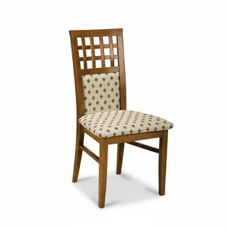Upholstered dining room chairs 6x chair group chairs set textile fabric wood