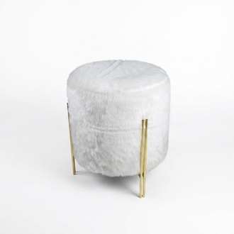 Upholstered furniture living room modern stool furnishing textile footstool