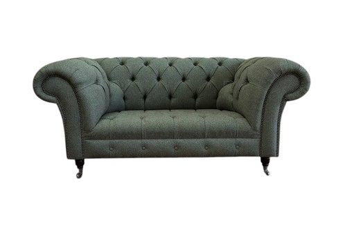 Upholstery sofa design luxury fabric sofas Chesterfield textile sofa 2 seater sofa