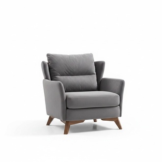 Cushioned visitor chair hotel lounge chair recliner upholstered chair