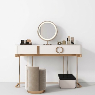 Dressing Table Nightstand Makeup Table Console Bedroom Dresser