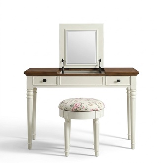 Dressing Table Mirror Luxury Console Chest Bedroom Console Table Wood New