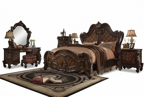 Dressing Table Mirror Stool Luxury Console Commode Bedroom Baroque Rococo New