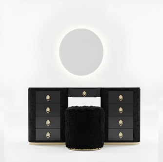 Design Dressing Table Set Console Mirror Bedroom