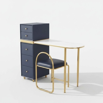 Dressing table stool complete set chest of drawers bedroom new 2-part