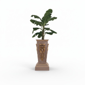 Vases Flower Stand Vase Stand Solid Wood Baroque Rococo Italian Design