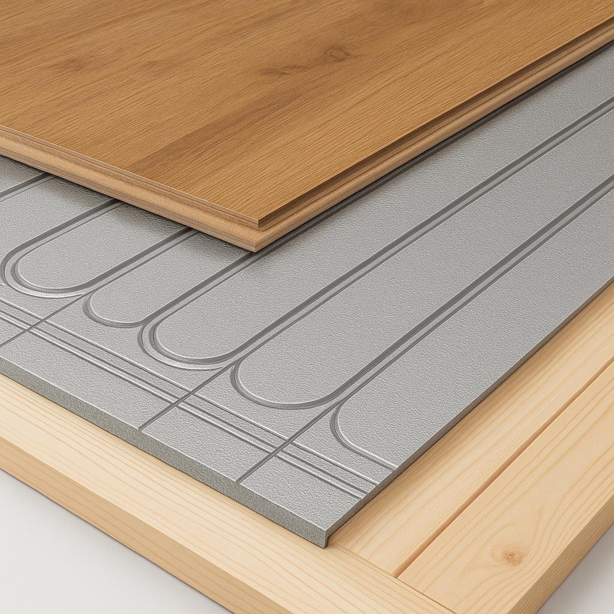 Drywall Underfloor Heating 0.72 m² – No Screed – 30 mm – 16 mm Pipe - ON STOCK