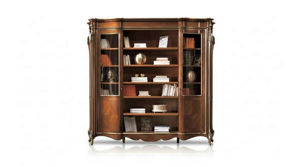Display cabinet cabinet books shelf sideboard classic shelves wood