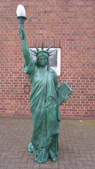Decorative floor lamp deisgned as Statue of Liberty 238cm height