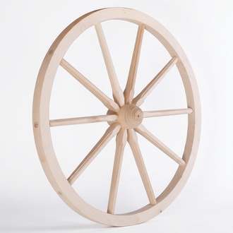 Wagon Wheel Wooden Wheel Spoke Wheel 80 cm Wall Decoration Horse Rat Deco Garden New