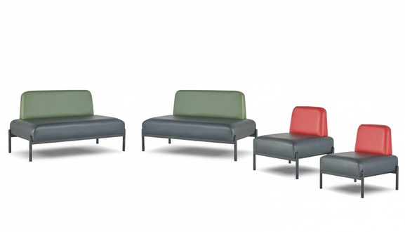 Waiting bench reception sofa lounge sofa seating bench patient reception area practice 4th