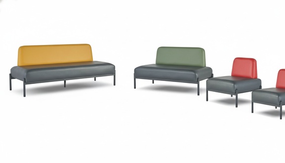 Waiting bench reception sofa lounge sofa seat bench patient reception area practice