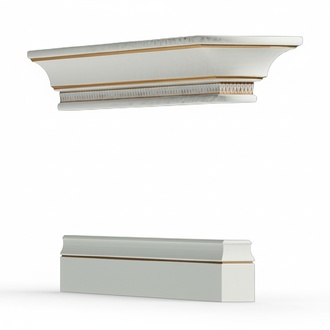 Walk-in element of wardrobe cupboard crown base for closets Verona