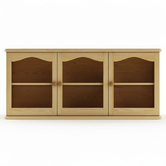 Wall cabinet hanging cabinet storage cabinet kitchen bathroom solid wood furniture solid wood showcase